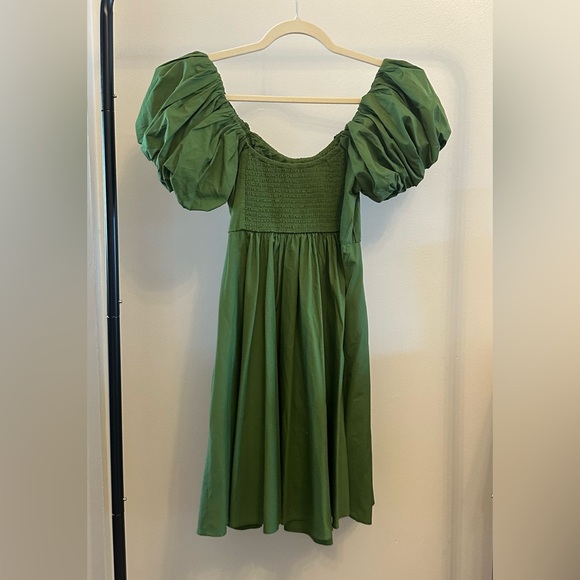 Abercrombie & Fitch Puff Sleeve Mini Dress - Picture 2 of 3